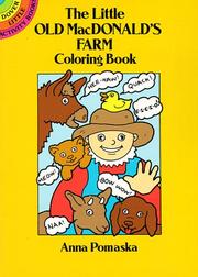 Cover of: The Little Old MacDonald's Farm Coloring Book by Anna Pomaska