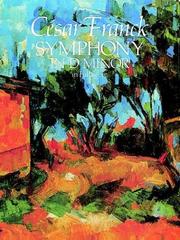 Cover of: Symphony in D Minor in Full Score
