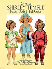 Cover of: Original Shirley Temple Paper Dolls in Full Color (Paper Dolls)