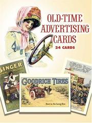 Cover of: Old-Time Advertising Cards: 24 Cards (Card Books)
