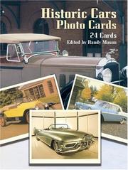 Cover of: Historic Cars Photo Cards: 24 Cards (Card Books)