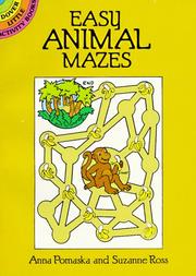 Cover of: Easy Animal Mazes (Dover Little Activity Books)