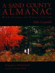 Cover of: A Sand County Almanac (Outdoor Essays & Reflections) by Aldo Leopold