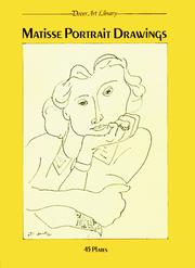 Cover of: Matisse portrait drawings