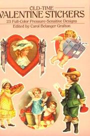 Cover of: Old-Time Valentine Stickers: 23 Full-Color Pressure-Sensitive Designs