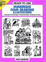 Cover of: Ready-to-Use Humorous Four Seasons Illustrations