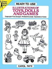 Cover of: Ready-to-Use Illustrations of Toys, Dolls and Games | Carol Pate