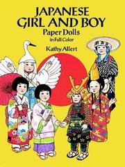 Cover of: Japanese Girl and Boy Paper Dolls in Full Color by Kathy Allert