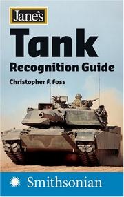 Cover of: Jane's Tank Recognition Guide (Jane's Recognition Guides) by Christopher F. Foss
