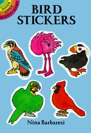 Cover of: Bird Stickers