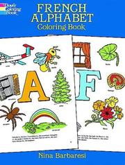 Cover of: French Alphabet Coloring Book