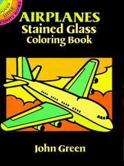 Cover of: Airplanes Stained Glass Coloring Book