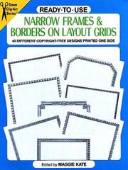 Cover of: Ready-to-Use Narrow Frames and Borders (Clip Art Series)