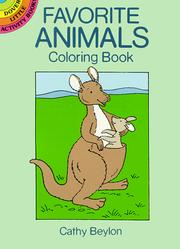 Cover of: Favorite Animals Coloring Book