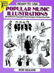 Cover of: Ready-to-Use Popular Music Illustrations: 96 Different Copyright-Free Designs Printed One Side (Dover Clip-Art Series)