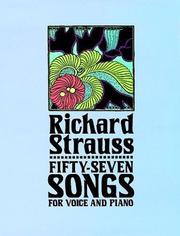 Cover of: Fifty-Seven Songs for Voice and Piano