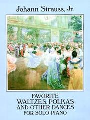 Cover of: Favorite Waltzes, Polkas and Other Dances for Solo Piano by Johann Strauss