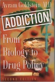 Addiction by Avram Goldstein