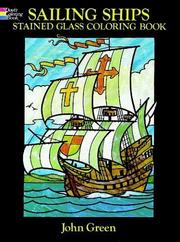 Cover of: Sailing Ships Stained Glass Coloring Book