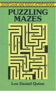 Cover of: Puzzling Mazes