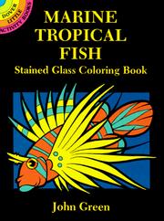 Cover of: Marine Tropical Fish Stained Glass Coloring Book