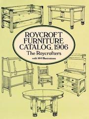 Cover of: Roycroft furniture catalog, 1906