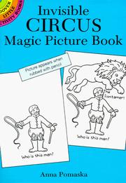 Cover of: Invisible Circus Magic Picture Book