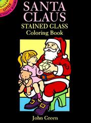 Cover of: Santa Claus Stained Glass Coloring Book