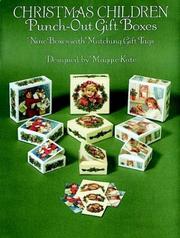 Cover of: Christmas Children Punch-Out Gift Boxes by Maggie Kate