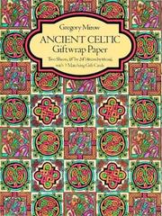 Cover of: Ancient Celtic Giftwrap Paper (Giftwrap--2 Sheets, 1 Designs) by Gregory Mirow