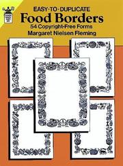 Cover of: Easy-to-Duplicate Food Borders: 54 Copyright-Free Forms