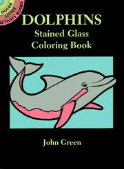 Cover of: Dolphins Stained Glass Coloring Book
