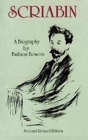 Cover of: Scriabin, a biography
