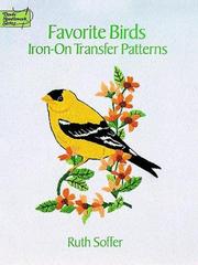 Cover of: Favorite Birds Iron-on Transfer Patterns by Ruth Soffer