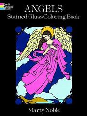 Cover of: Angels Stained Glass Coloring Book by Marty Noble