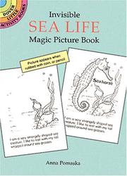 Cover of: Invisible Sea Life Magic Picture Book