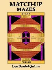 Cover of: Match-up mazes