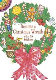 Cover of: Decorate a Christmas Wreath with 39 Stickers