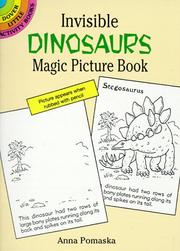 Cover of: Invisible Dinosaurs Magic Picture Book