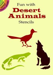Cover of: Fun with Desert Animals Stencils | Paul E. Kennedy