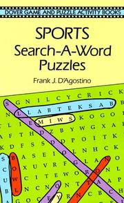 Cover of: Sports Search-a-Word Puzzles