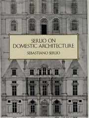 Cover of: Serlio on domestic architecture
