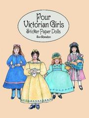 Cover of: Four Victorian Girls Sticker Paper Dolls