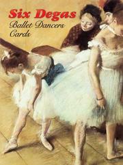 Cover of: Six Degas Ballet Dancers Cards (Small-Format Card Books)