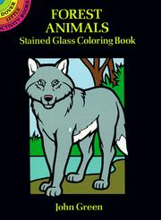 Cover of: Forest Animals Stained Glass Coloring Book by John Green