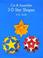 Cover of: Cut & Assemble 3-D Star Shapes (Models & Toys)