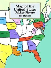 Cover of: Map of the United States Sticker Picture