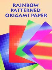 Cover of: Rainbow Patterned Origami Paper