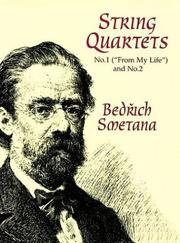 Cover of: String Quartets No. 1 ("From My Life") & No. 2 by Bedřich Smetana