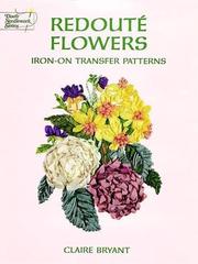 Cover of: Redoute Flowers Iron-on Transfers